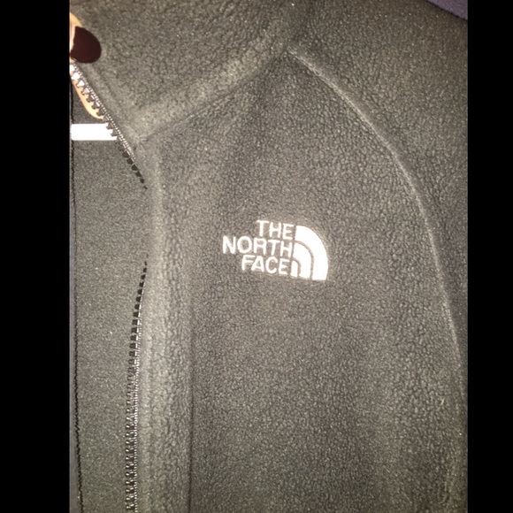 Used Black North Face Full-Zip Fleece Jacket - Picture 2 of 7